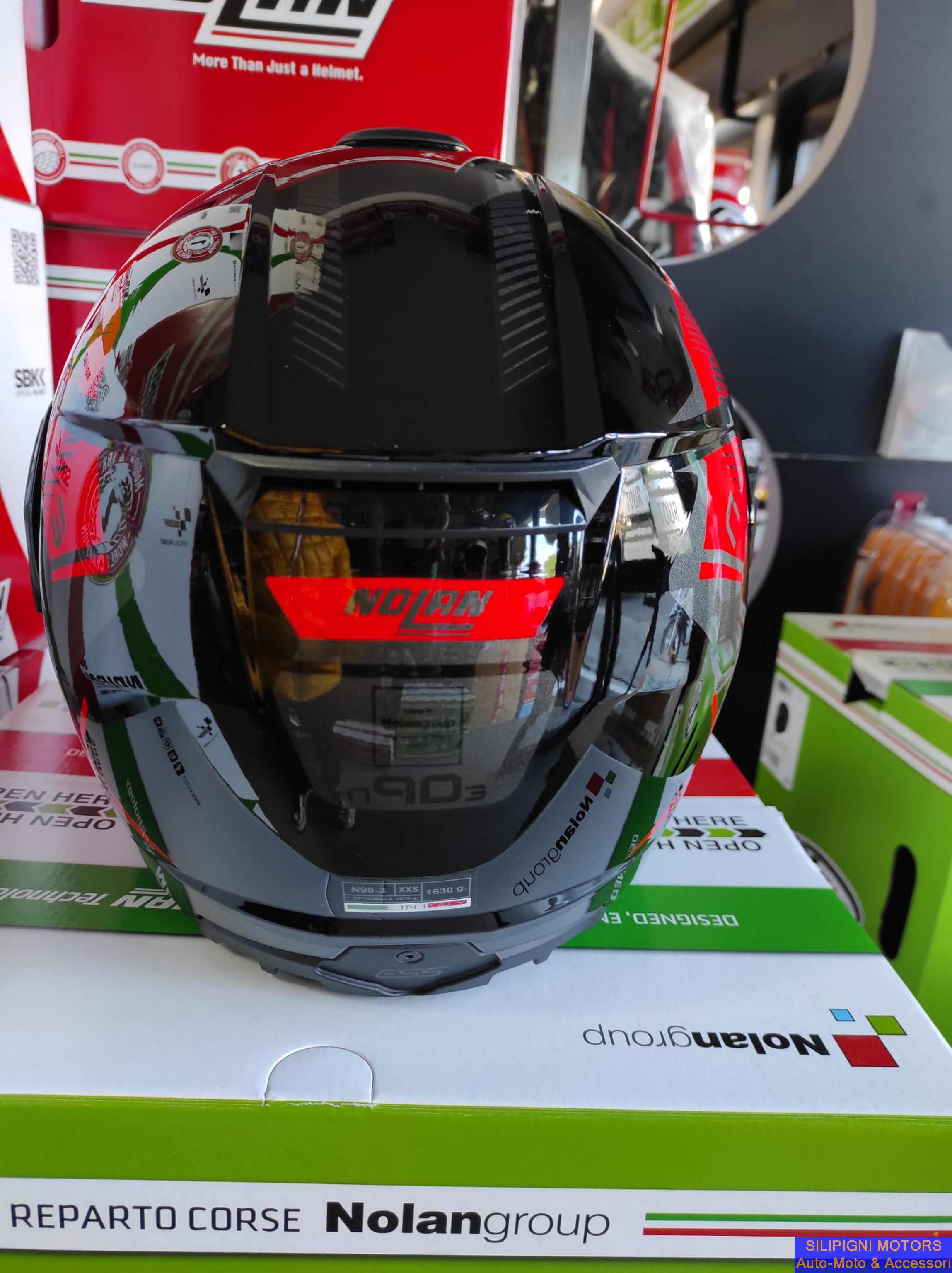 CASCO MODULARE NOLAN N90-3 22.06 COMEBACK N-COM 046 CON INTERFONO B602 R