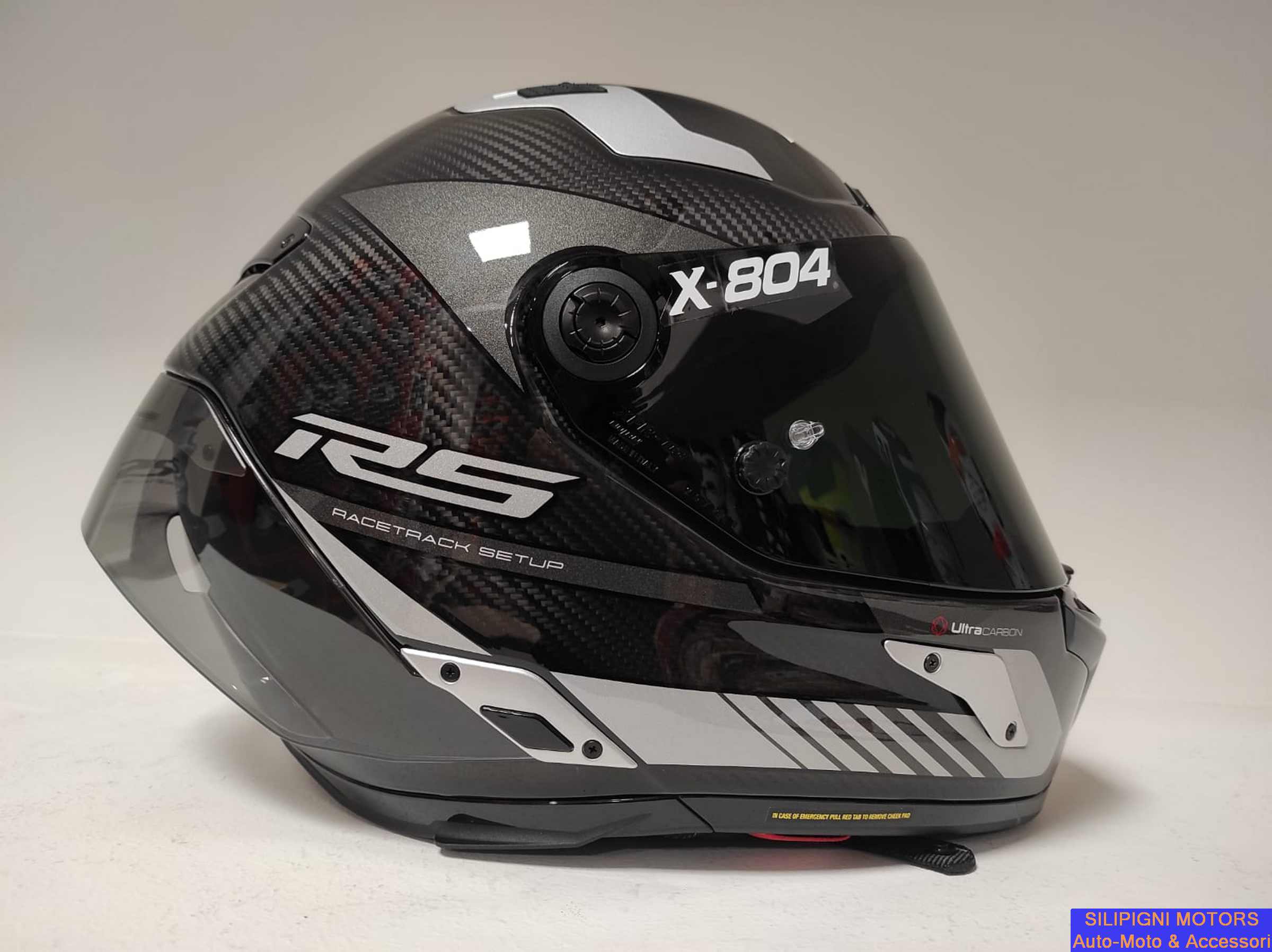 Visiera Flat per casco Nolan X-804 RS Ultra carbon