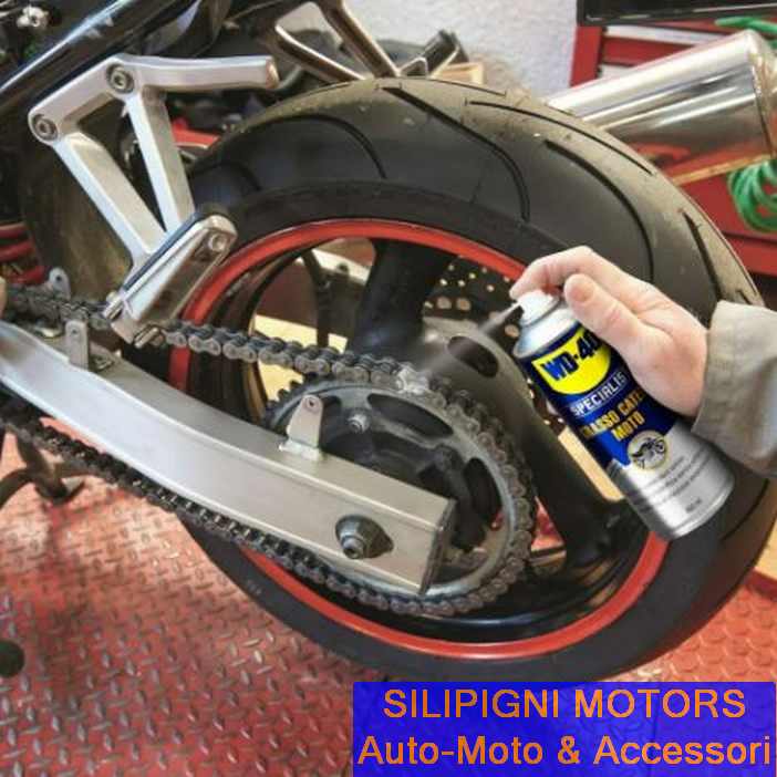 Silipigni Motors - WD-40 SPECIALIST MOTO Grasso Catena Spray 400ml