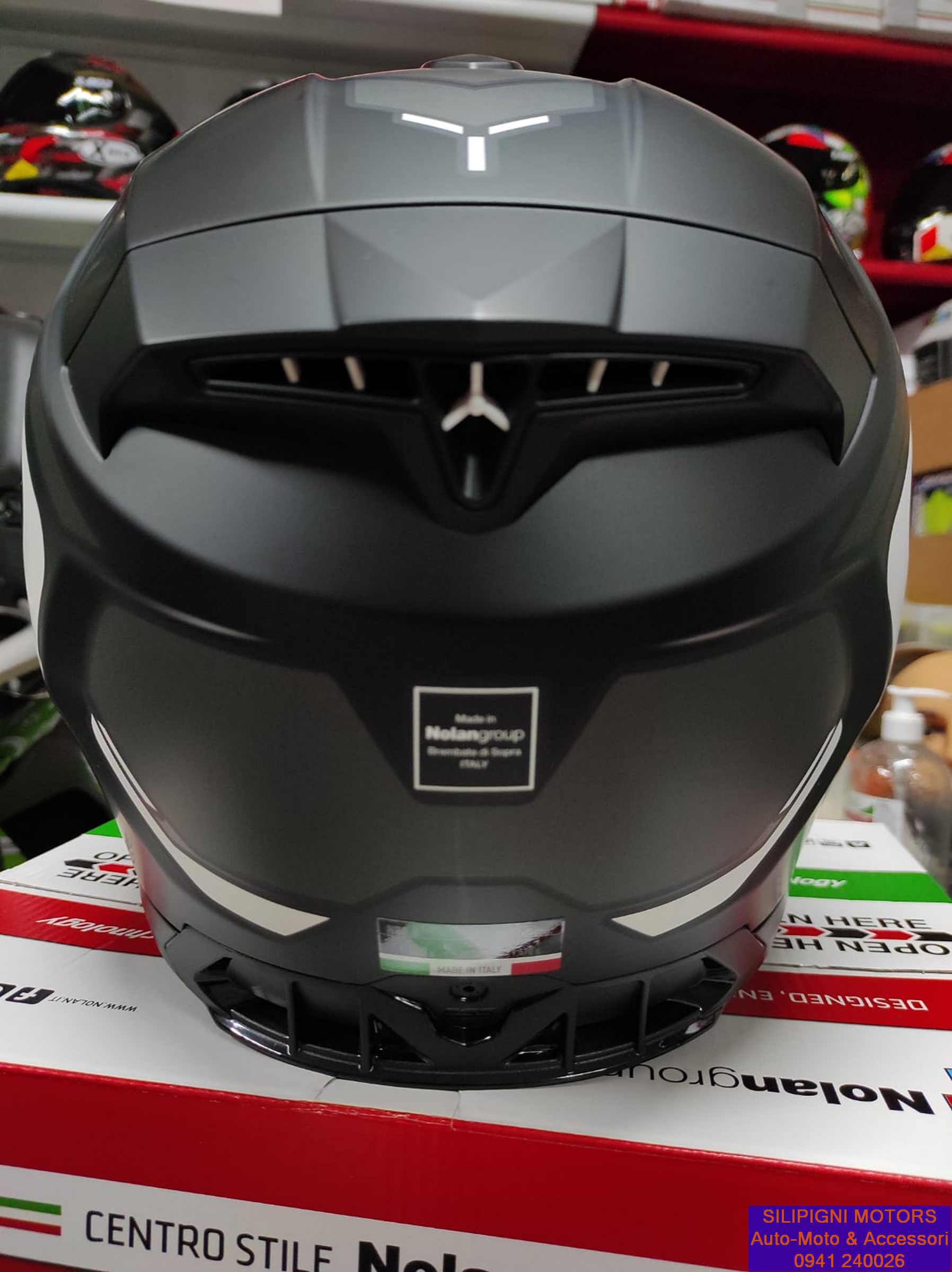 Casco Nolan N80-8 Classic integrale grigio