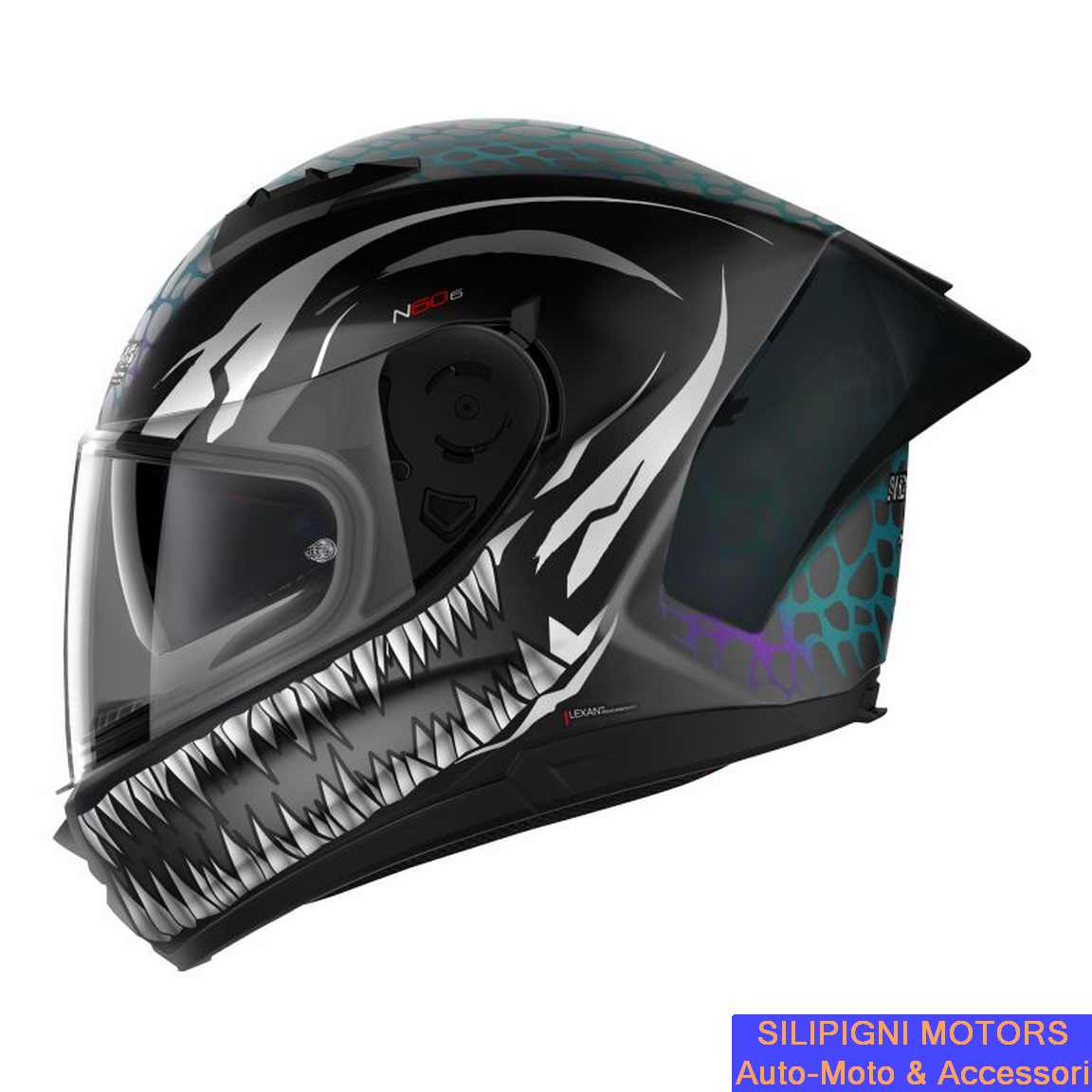 motoricambionline - motoricambionline cdkmotors - RETE ELASTICA RAGNO MOTO  porta casco borsa colore nero