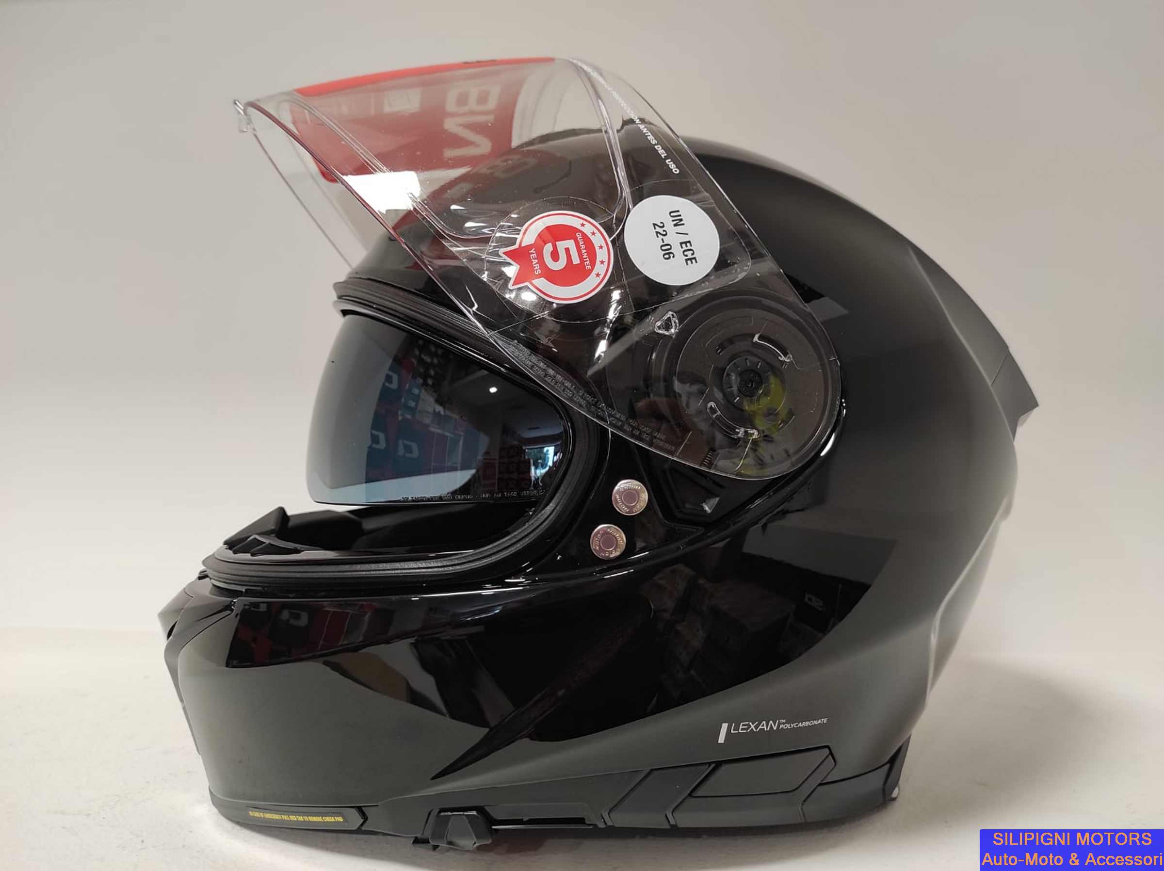 Silipigni Motors - NOLAN N87 CARNIVAL N-Com 86 FLAT BLACK Casco Integrale  Moto NolanGroup Per Donna