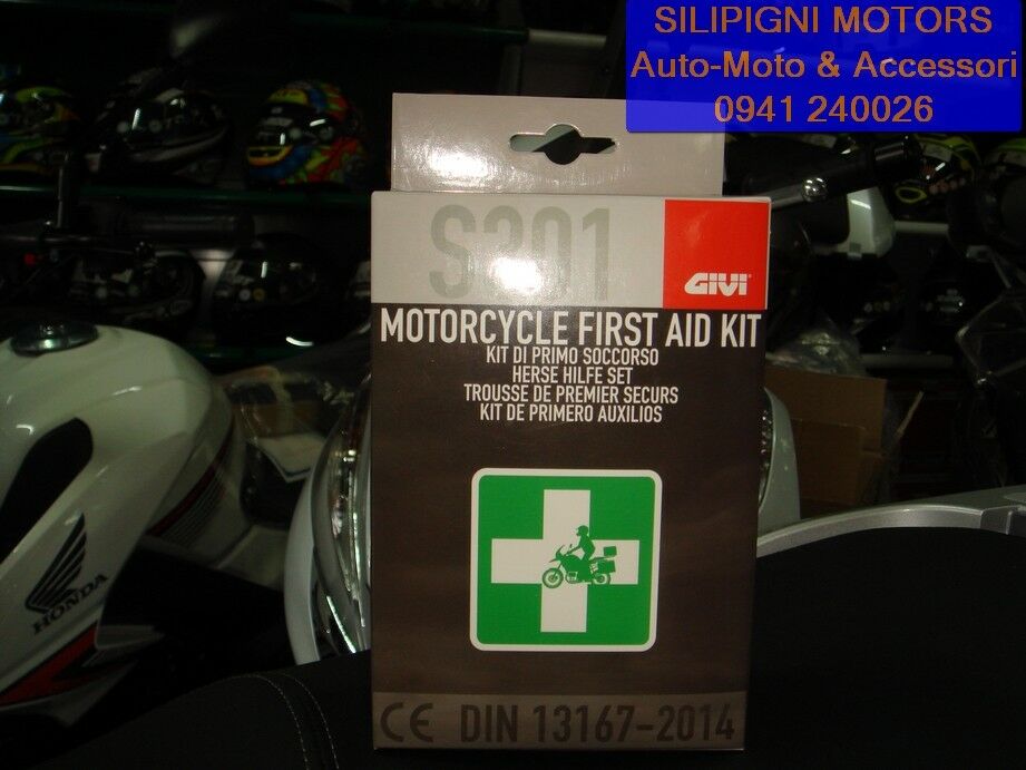 Silipigni Motors - S301 KIT PRONTO SOCCORSO PORTATILE Motorcycle First Aid  Kit