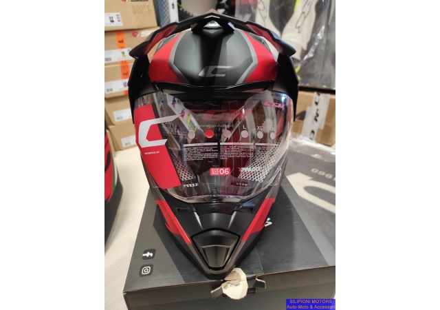 Giubbotto Moto in Pelle CE Racing American-Pro ARROW Nero Rosso Vendita  Online 