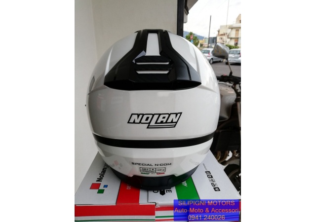 CASCO JET NOLAN N 40 SPECIAL N-COM COLORE 15 PURE WHITE – Moto